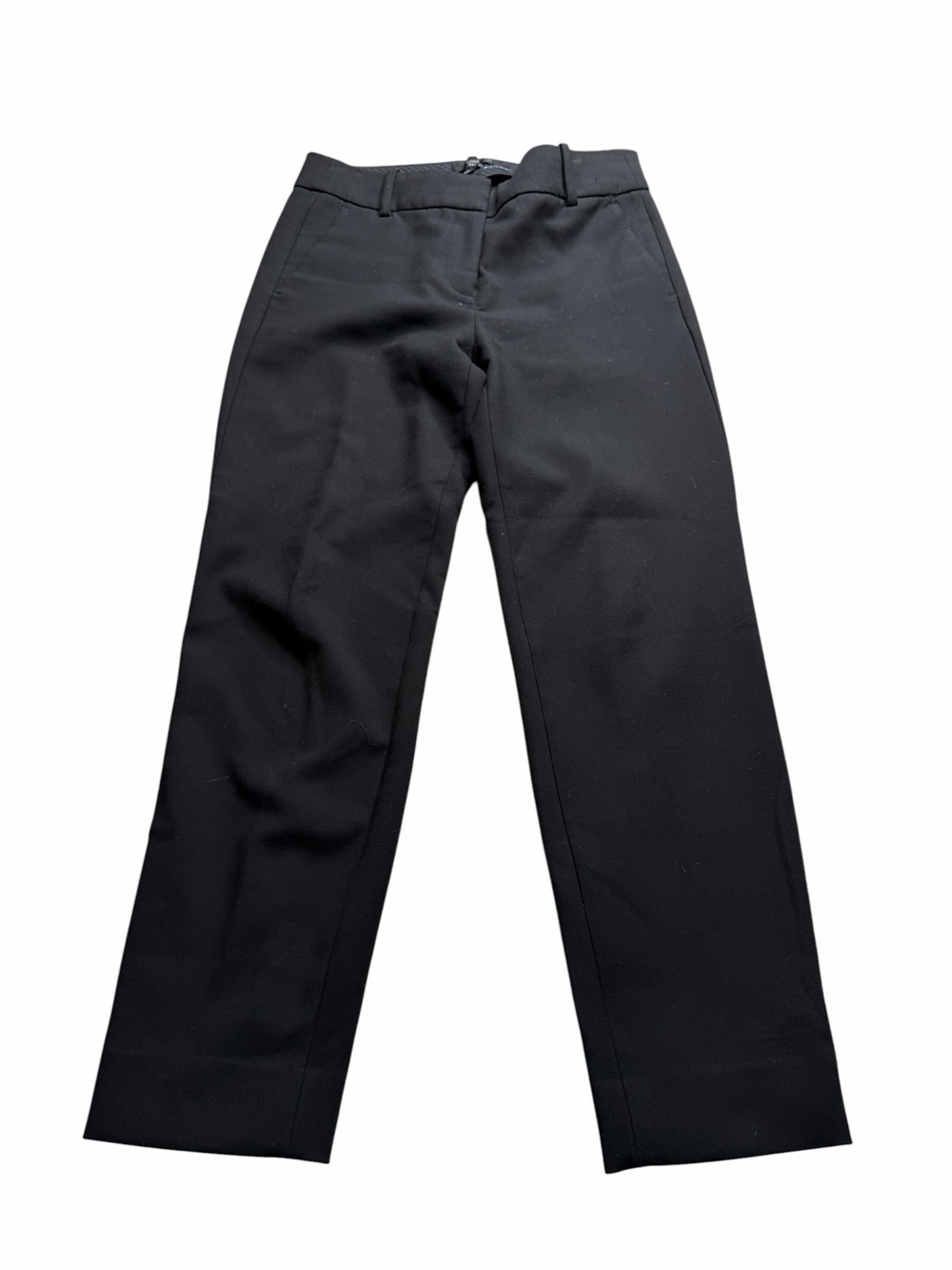 J.CREW 365 Cameron Classic Black Trouser Pants Women's Size 4 Career Chic